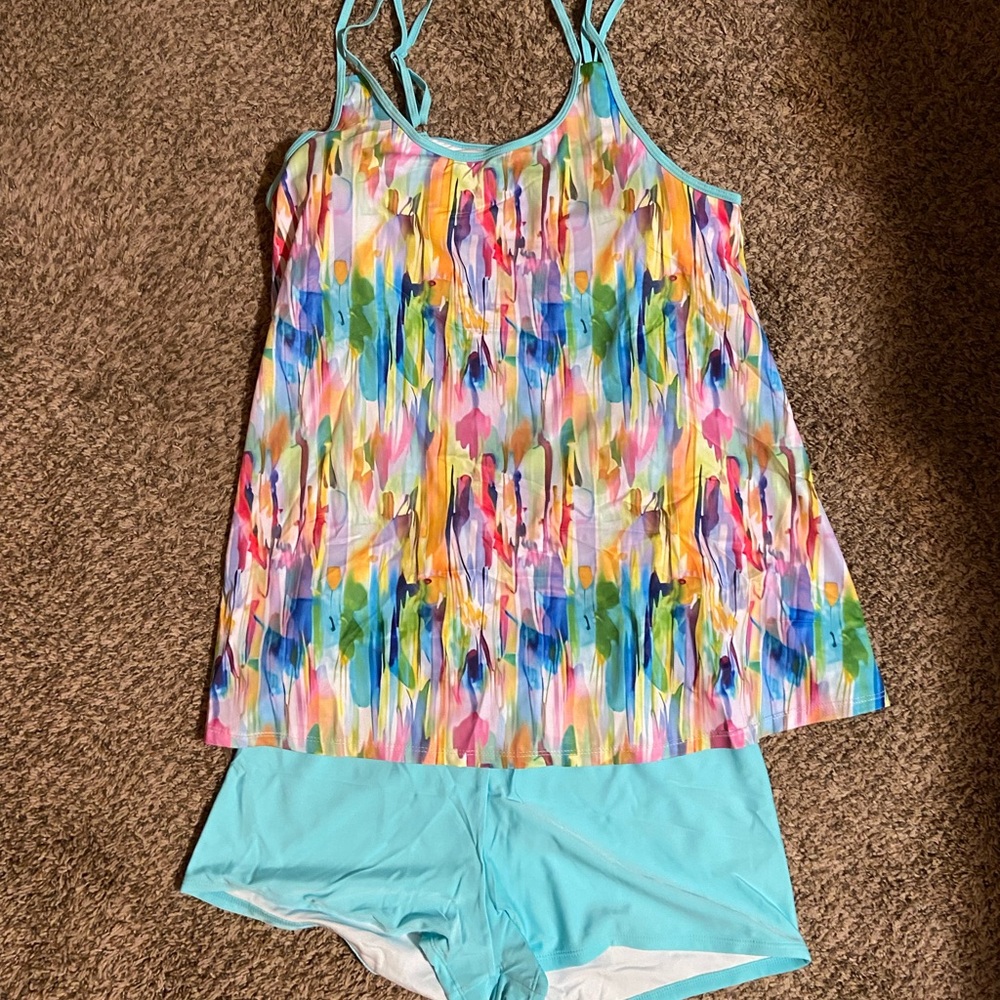 Colorful Tankini Set NEW